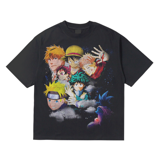 Old & New Gen Anime Tee